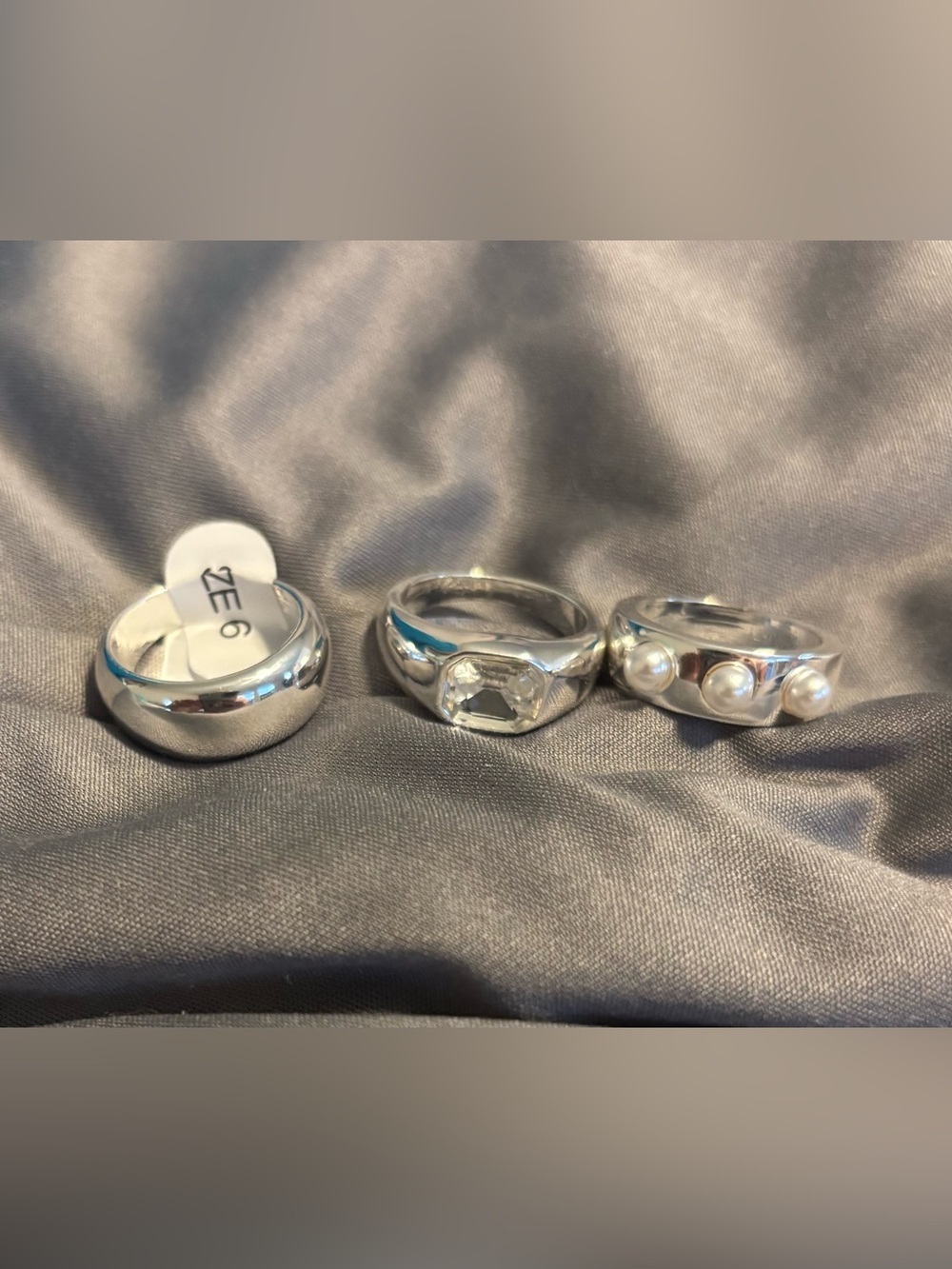 Park Lane “Journey” Stackable Rings Set - Picture 3 of 4